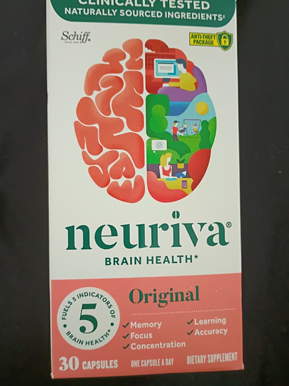 🎁 08/27 Neuriva Original Brain Health Supplement GENUINE-SCHIFF MEMORY 🎁