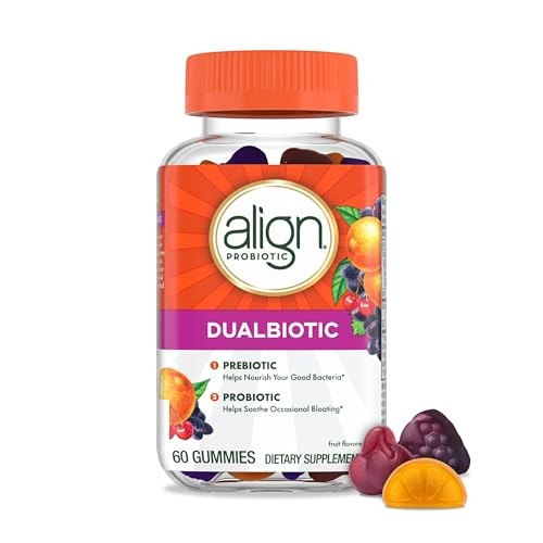 Align Dualbiotic, Prebiotics and Probiotics for Women and Men, Probiotics for