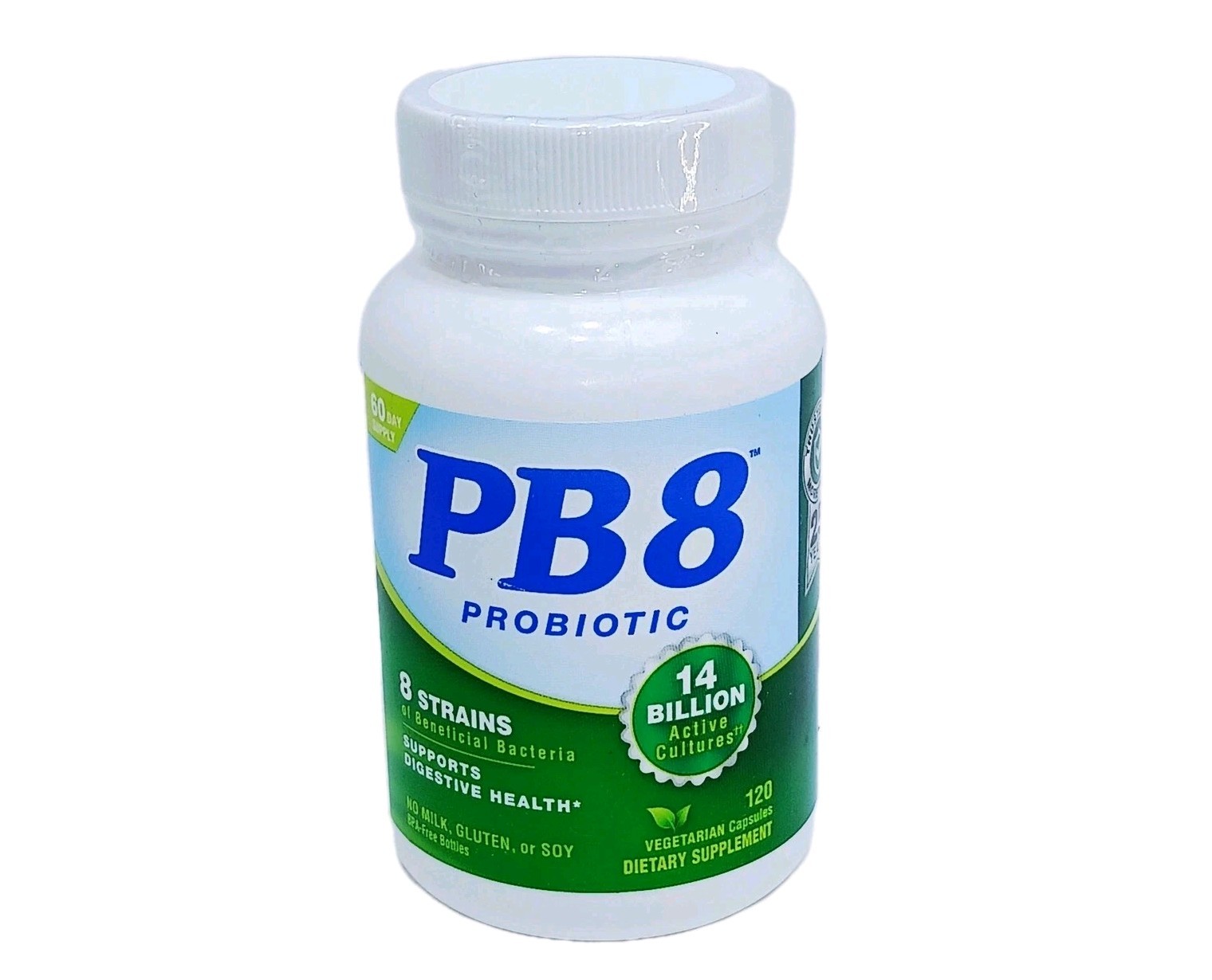 3~ Nutrition Now Pb 8 Pro Biotic Vegetarian Supplement 120 Count. Exp.08/2026