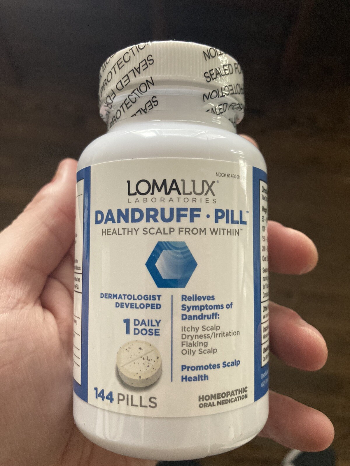 Loma Lux Laboratories Dandruff Pill Healthy Scalp 144 tabs
