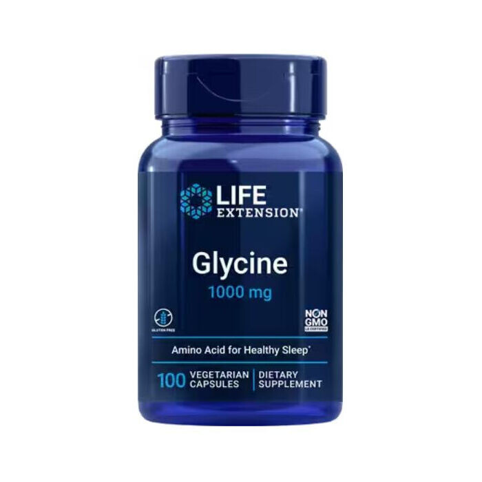 Life Extension Glycine 1,000 mg 100 Veg Caps