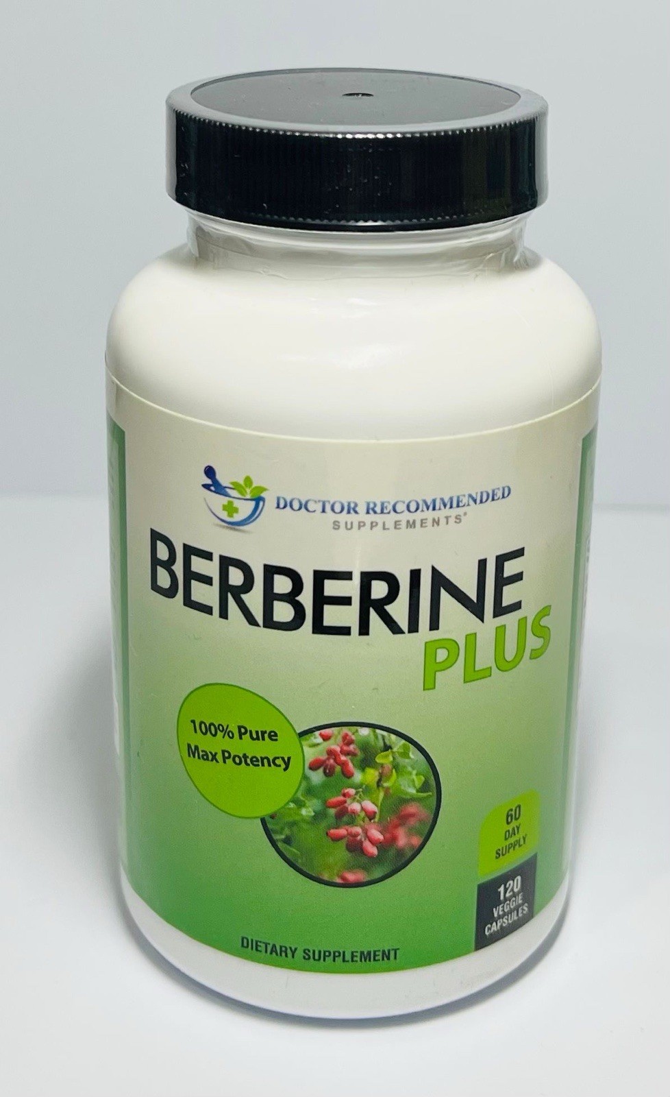 Berberine Plus 120 Capsules Doctor Recommended Max Potency Exp 07/2028