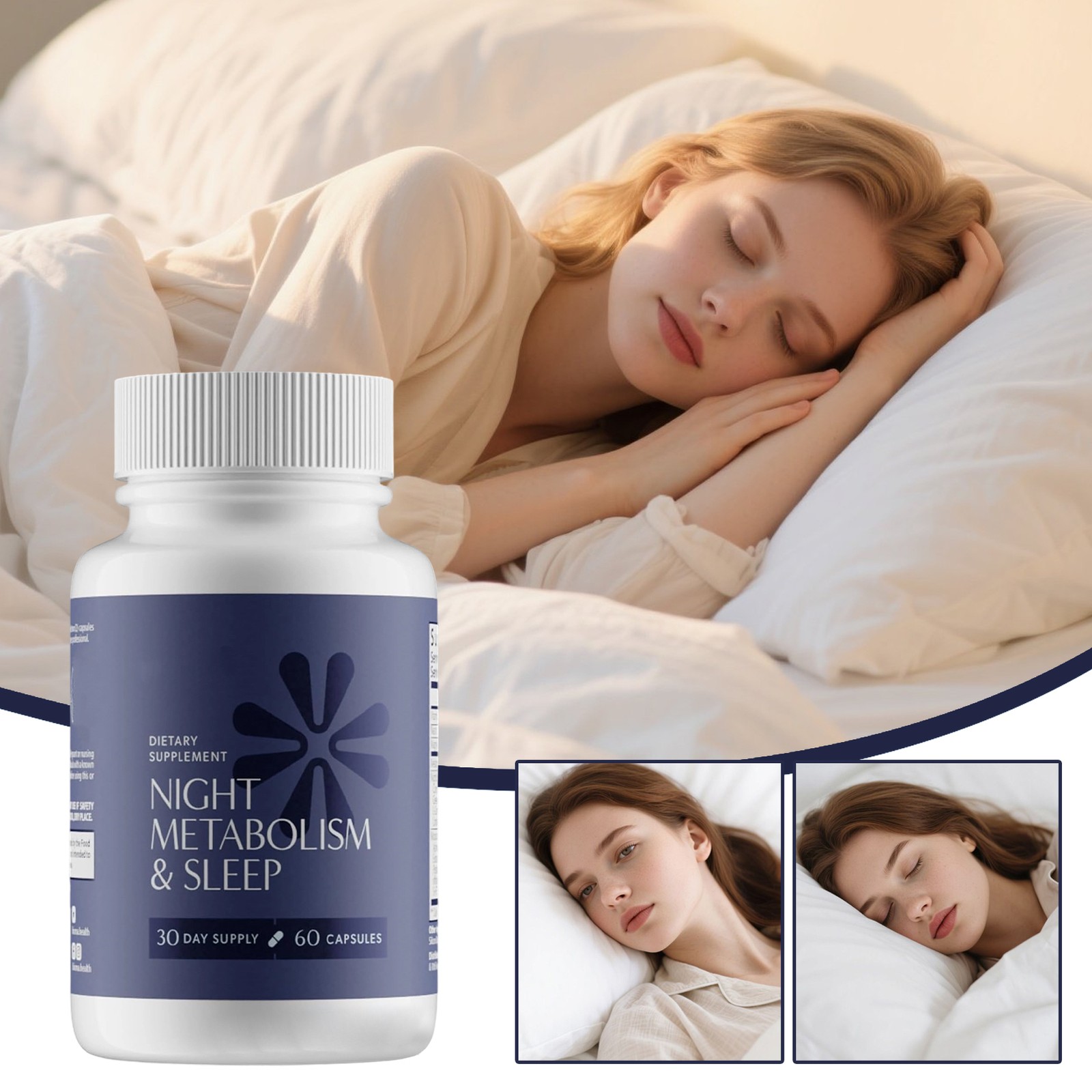 Bioma Night Metabolism & Sleep With A Fat|burning Night Metabolism! Free Shipp!