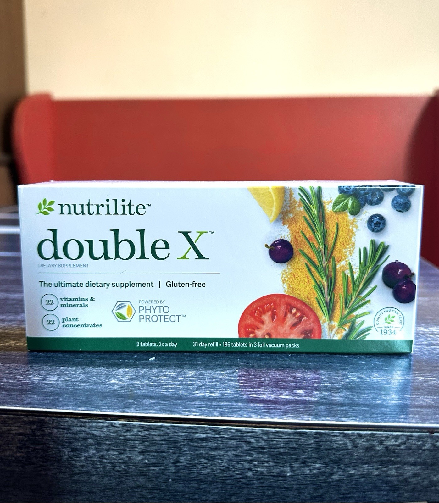 FREE SHIPPING- Nutrilite Double-X Multi-Vitamin Tablets, 31-Day Refill EXP:10/27