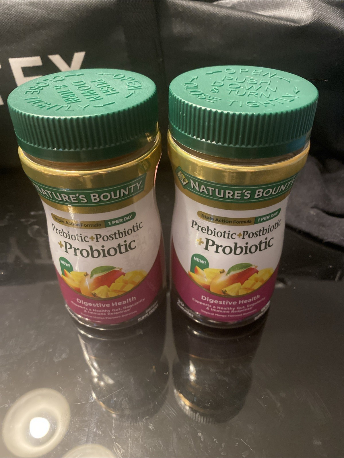 Nature’s Bounty Probiotic 60 Gummies | Tropical Mango | Exp 06/2026 | 30 each