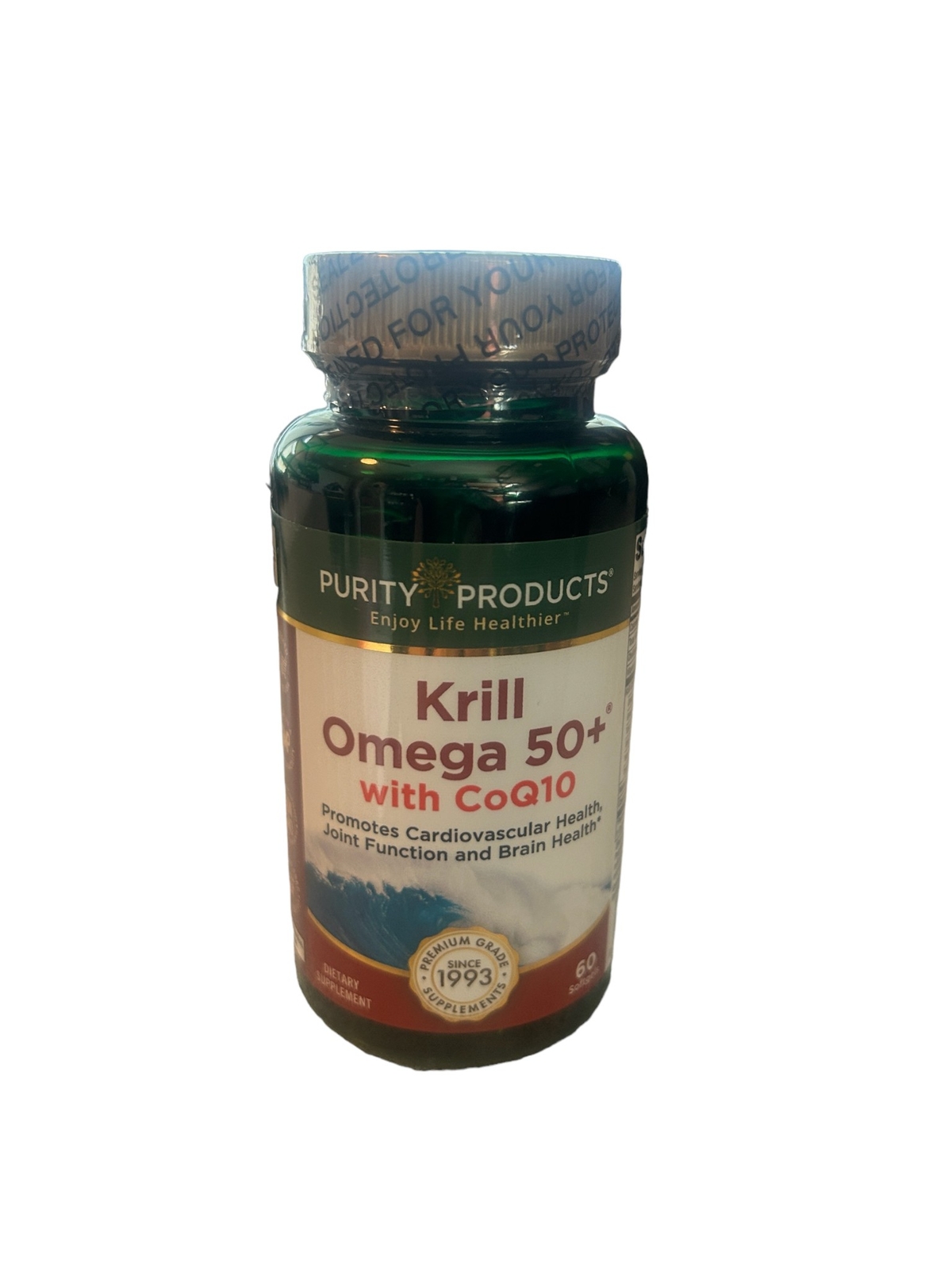 Purity Products Krill Omega 50+ with CoQ10 60 Dietary Softgels Brand New