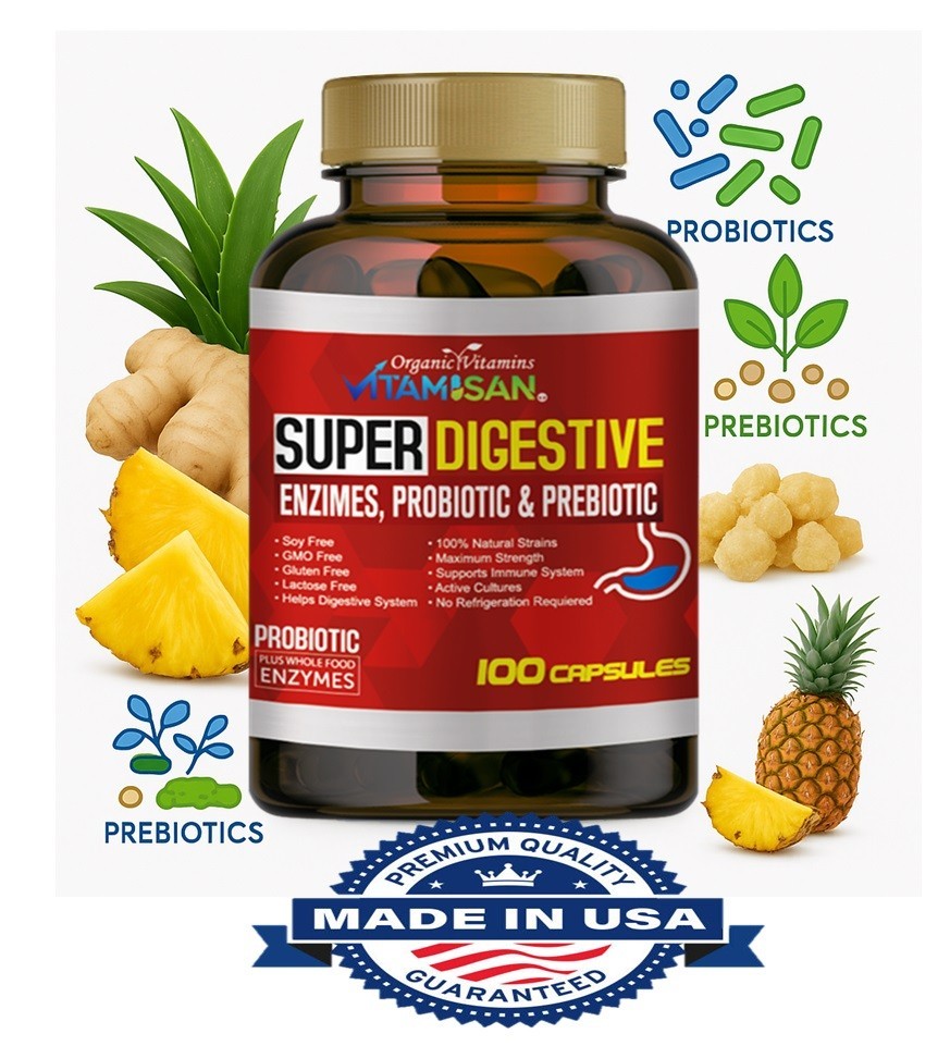 Brands Naturals vitamisan Probioticos balance digestivo intestinal 100% Natural