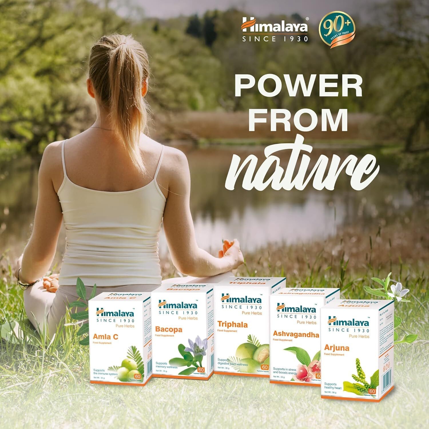 Himalaya AMALA C 60 Tablets Per Bottle | Amla Tablets |free Shipping