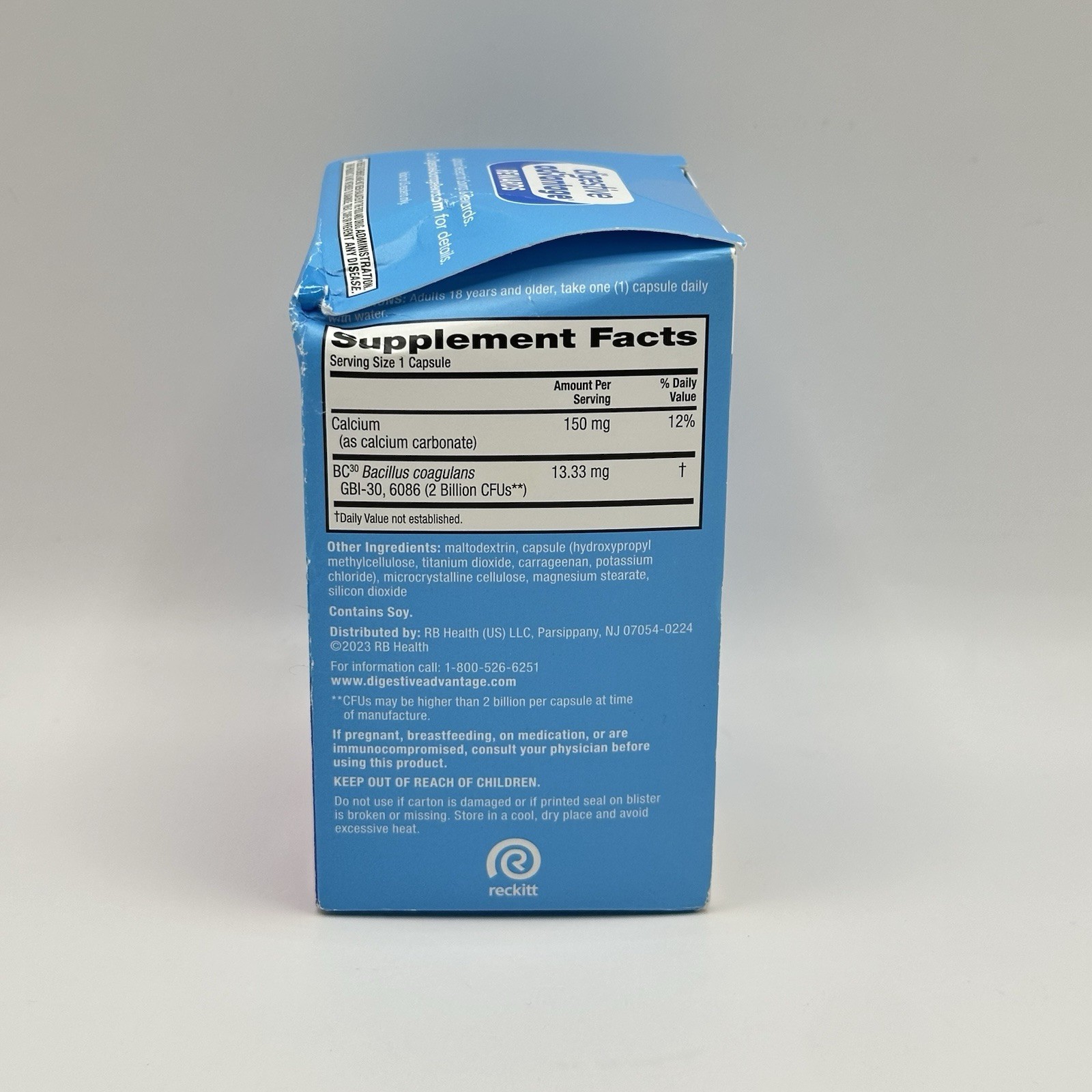 Digestive Advantage®, Daily Probiotics, 60 Capsules Exp 2027