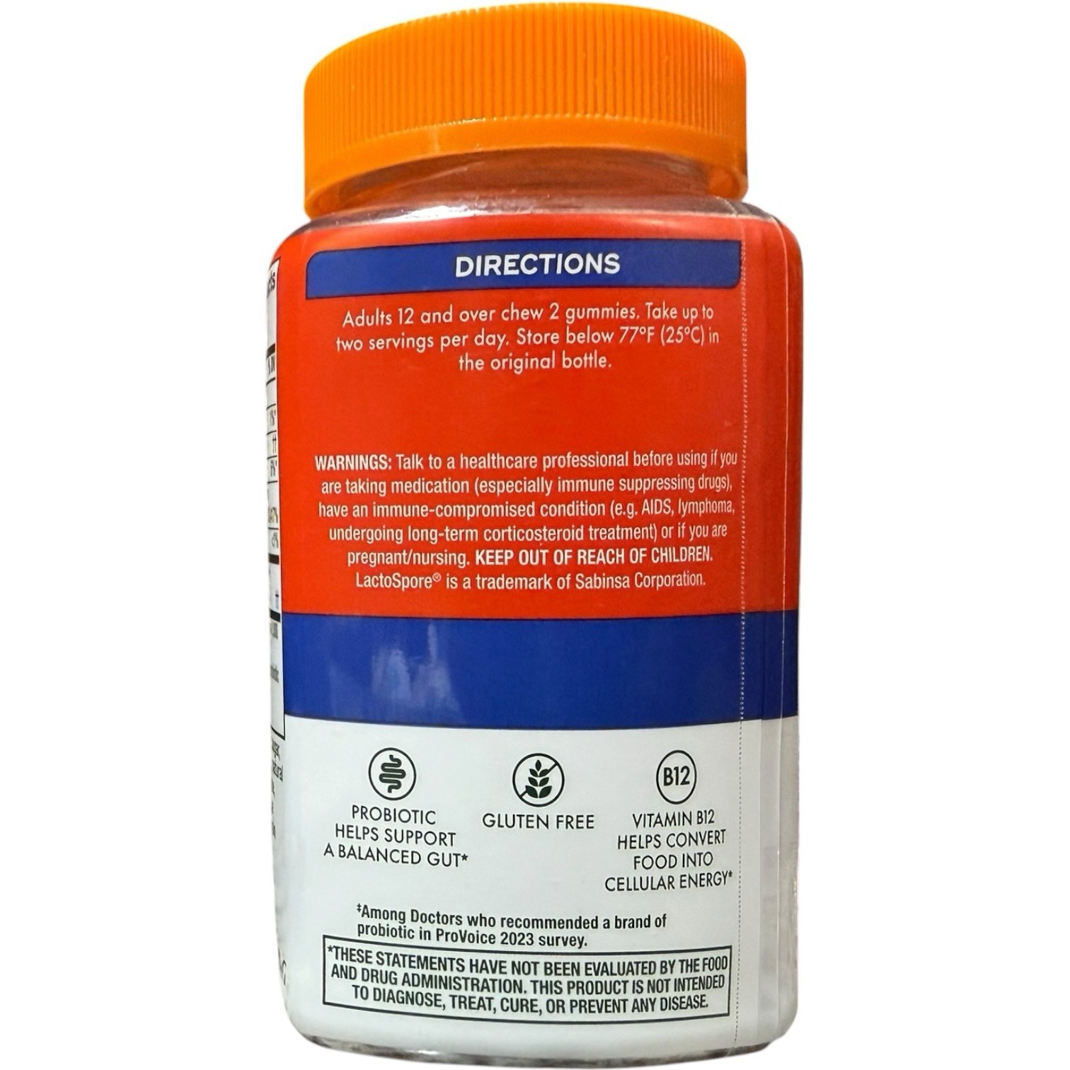 (2) Align Probiotic Bloating Relief Strawberry Gummies, 60 Each. Exp-09/2026