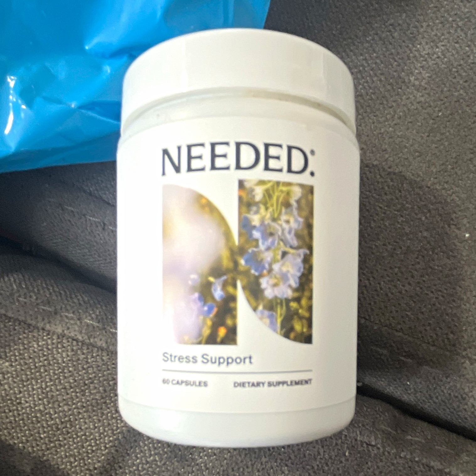 NEEDED Stress Support Dietary Supplement Capsules, 60 Pills, Stress Support