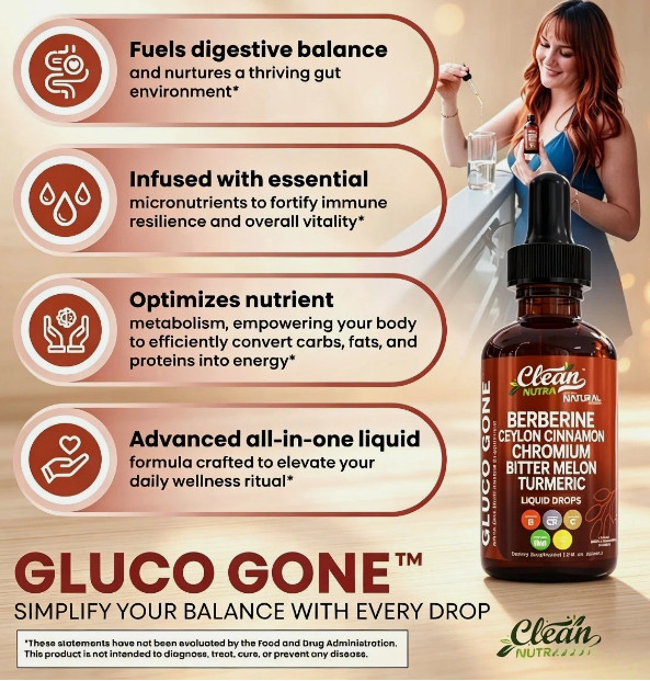 Clean Nutra Berberine & Ceylon Cinnamon Liquid Drops for Metabolism Support