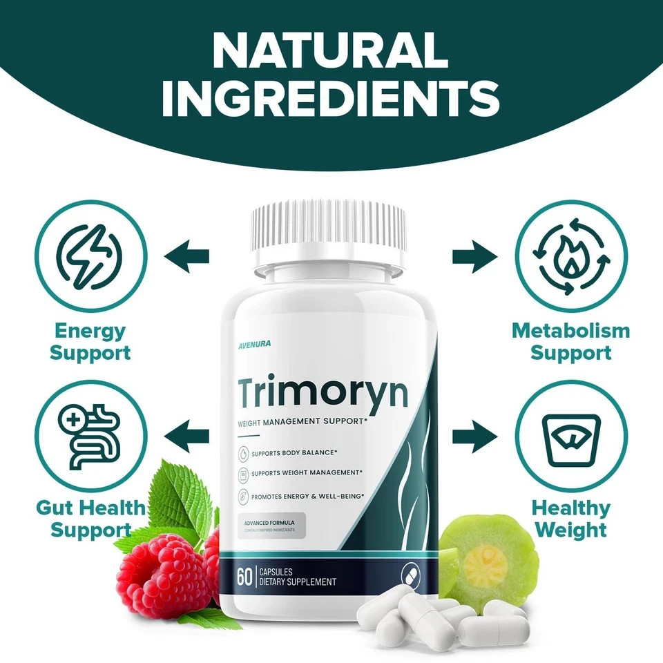 (3 Pack) Trimoryn Capsules – Advanced Formula Supplement Pills Daily Health