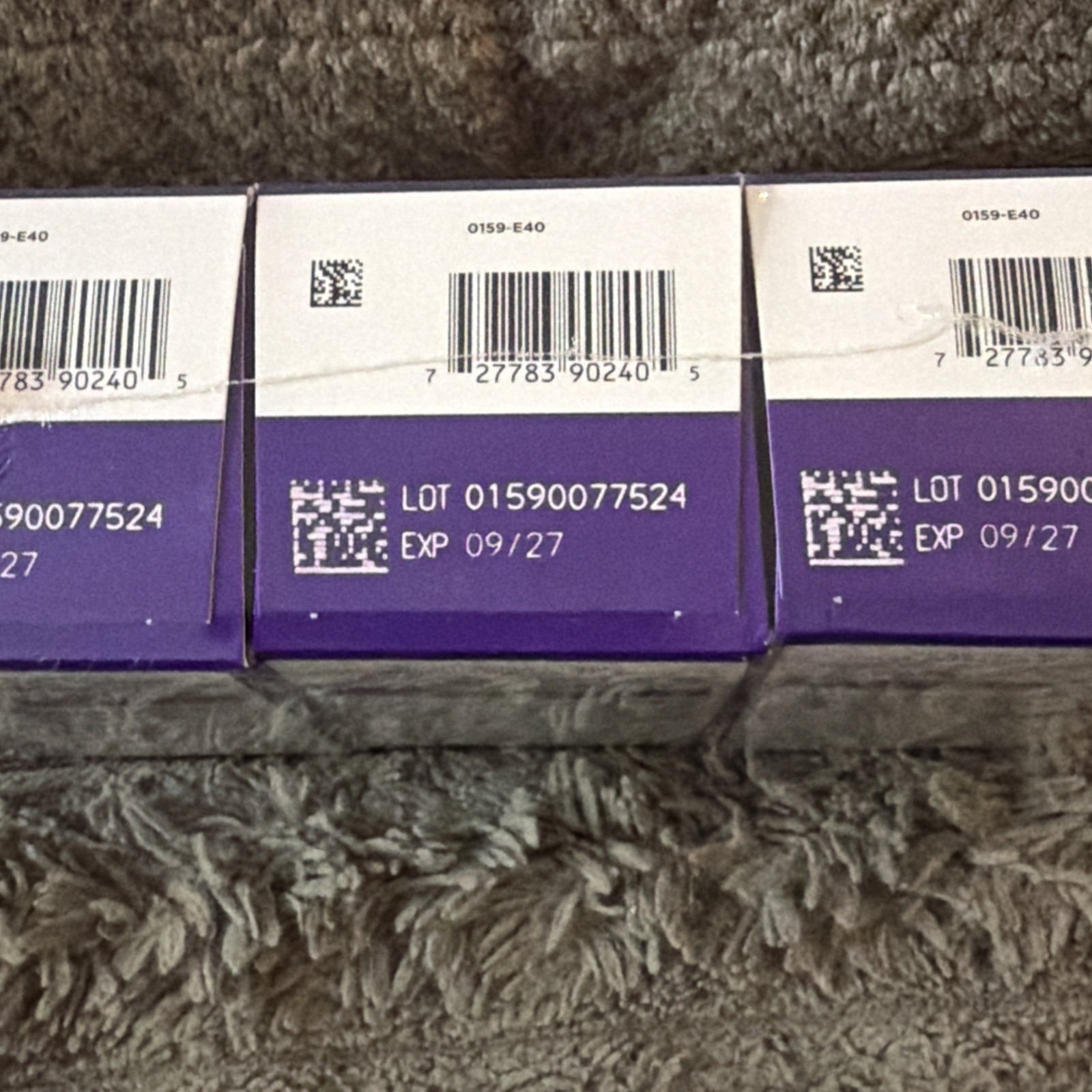 3 Boxes – New Chapter Magnesium Ashwagandha 30 tablets Each – Exp 09/27 Fresh!