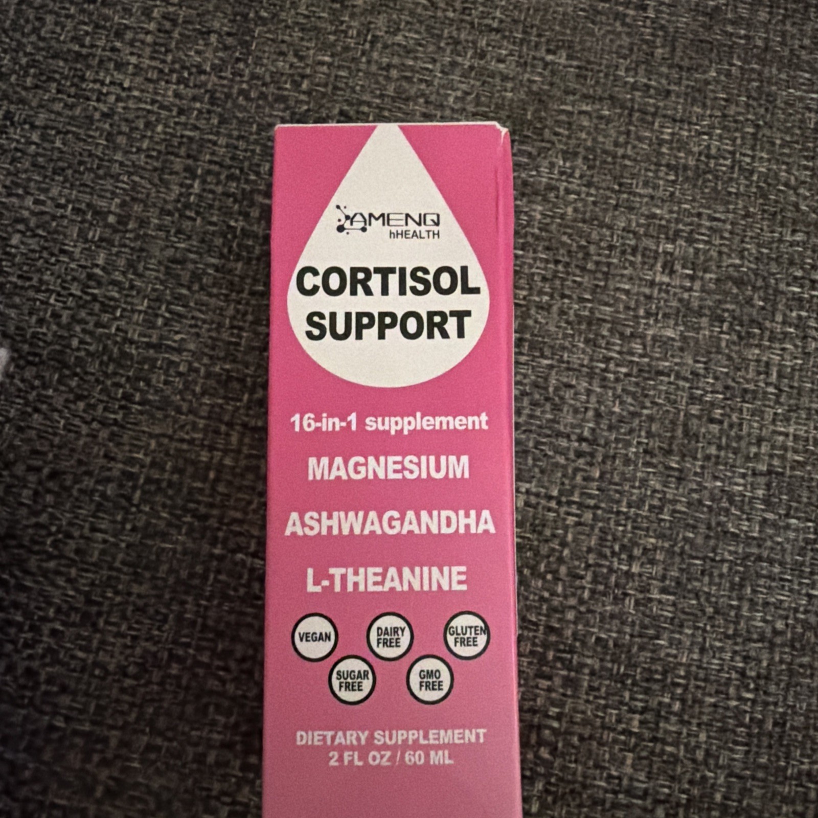 Cortisol Supplement Liquid Drops ~ 17-in-1 Cortisol Reducer ~ Dietary Supplement