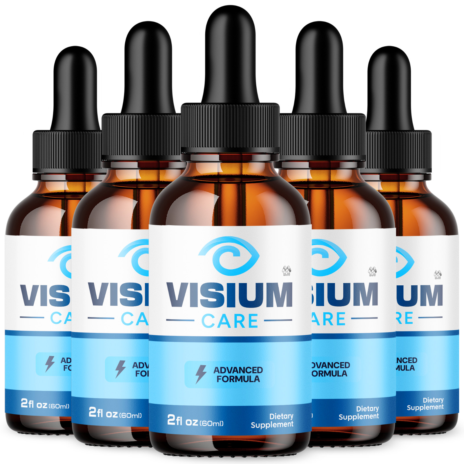 (5 Pack) Visium Care Drops Advance Support for Healthy Eye Function 150 Servings