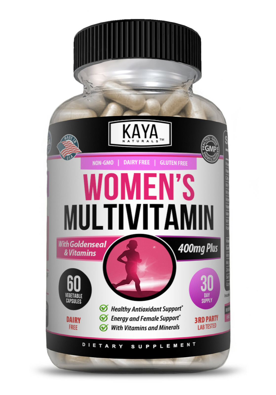 Womens Multivitamin & Multi-Mineral, Increase energy metabolism and vibrance