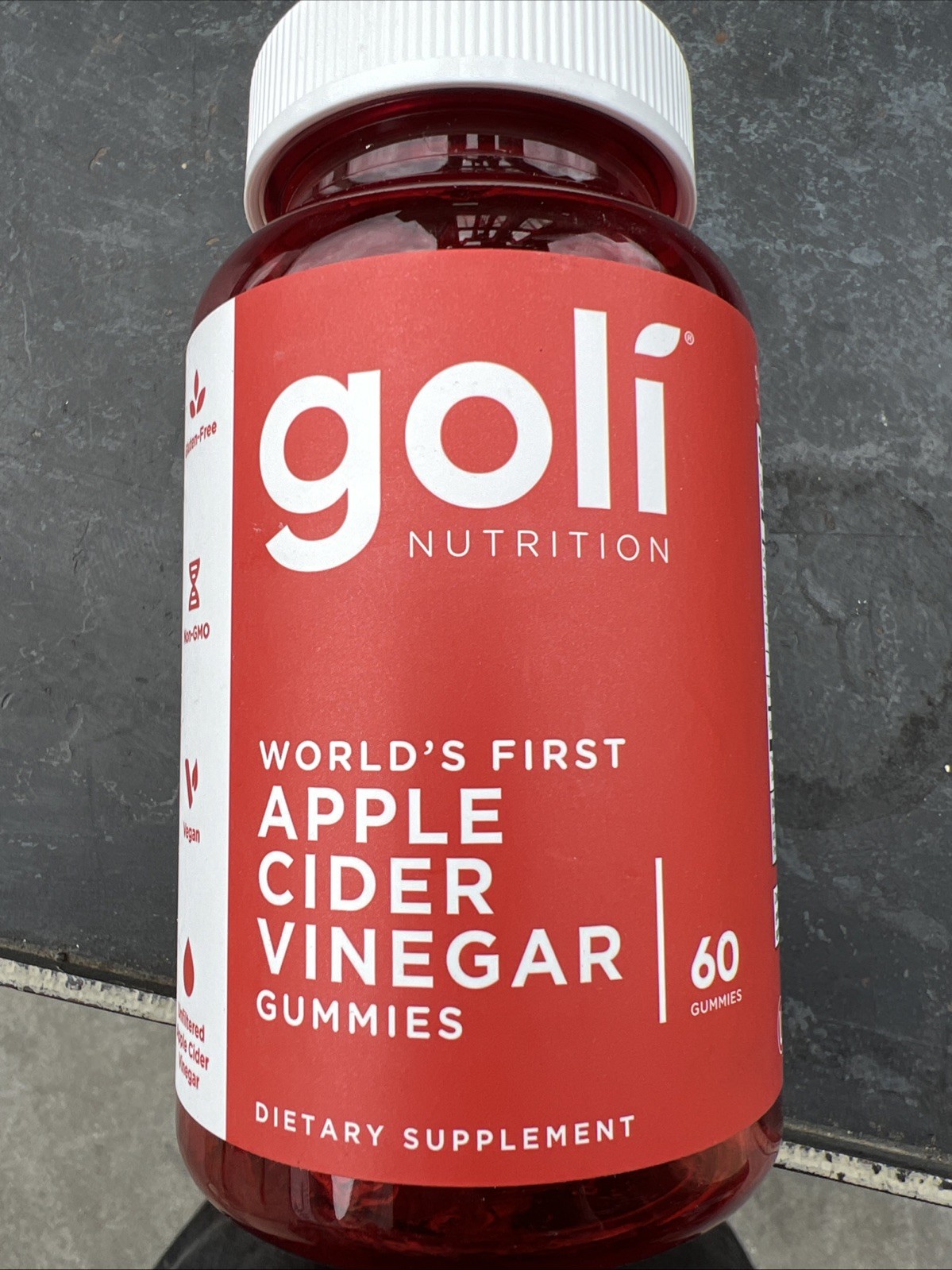Goli Nutrition Apple Cider Vinegar Vegan Gummies – 60ctEXP:02/27