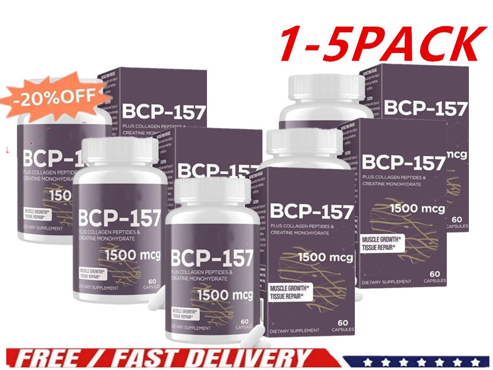 Enhanced 157 Peptide High-Purity Collagen Capsules Formula Promotes Muscle Growt