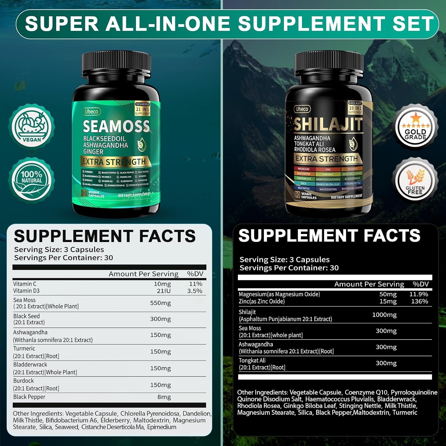 Ultimate Mineral & Vitality Power Bundle: The 19-in-1 & 21-in-1 Comprehensive…