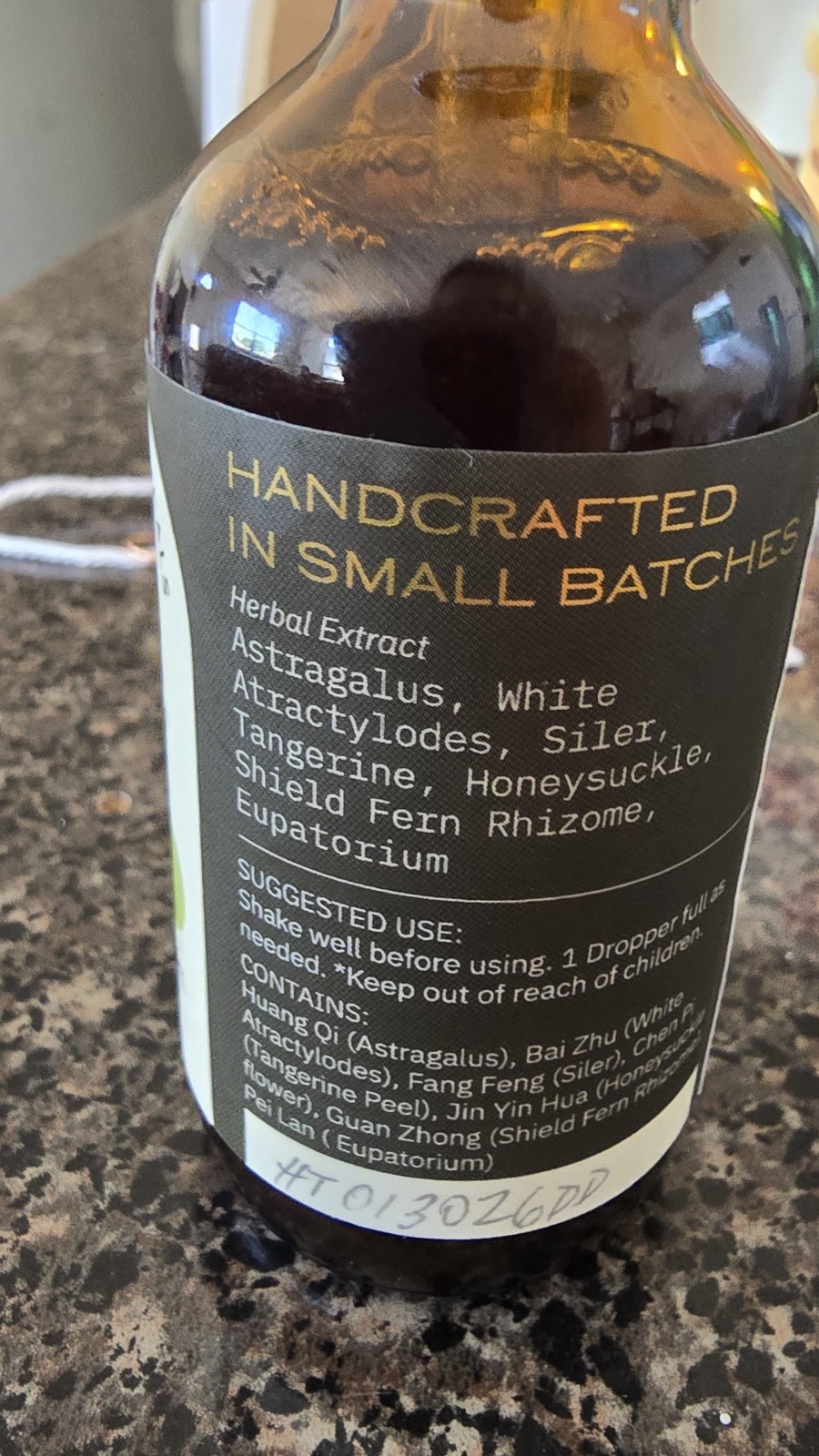 Immune Support Tincture Longleaf Botanicals Daily Defense Against Getting Sick