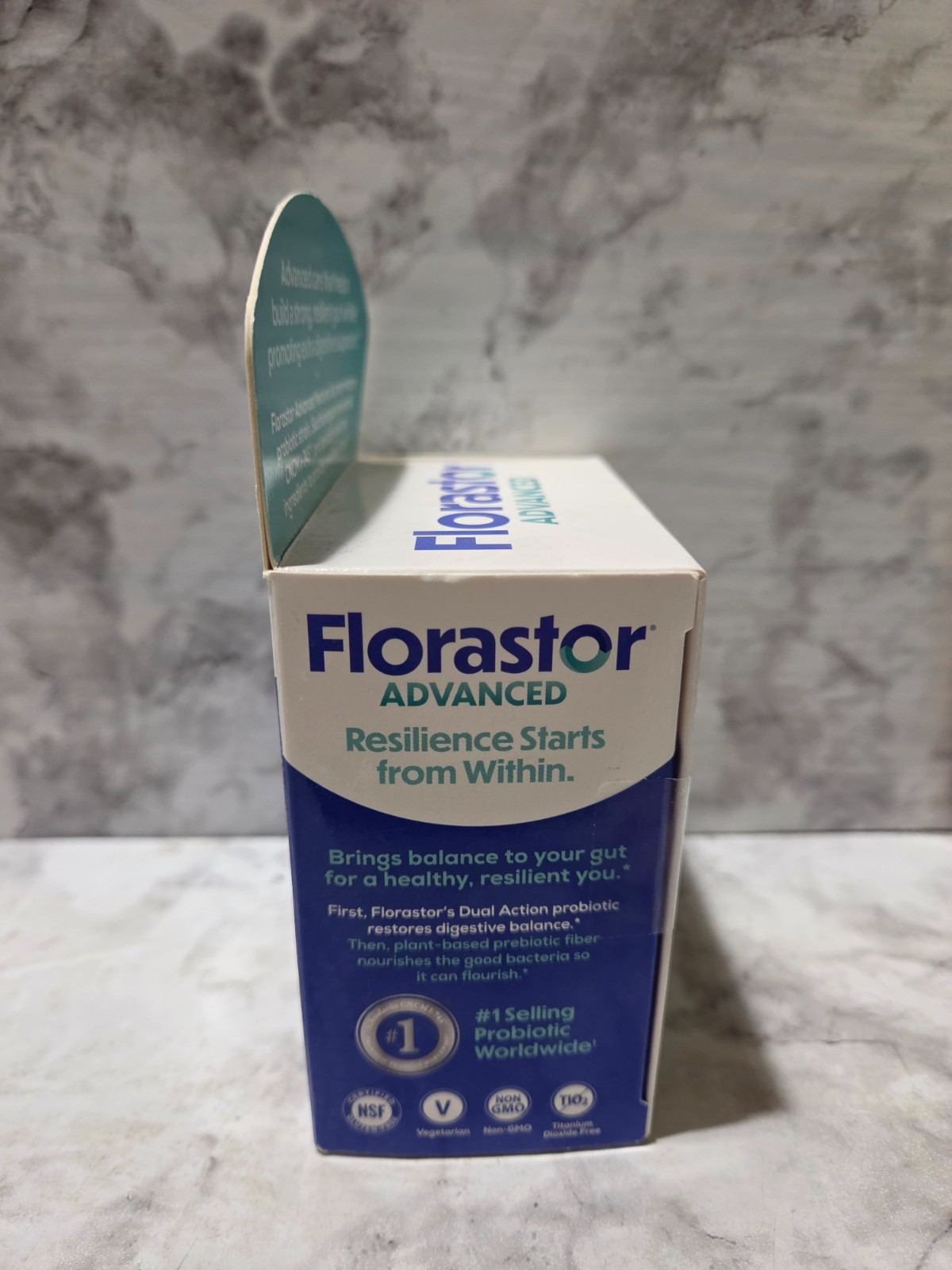 Floratstor Advanced Gut Boost Probiotic + Prebiotic Fiber 30 Capsules 11/2027