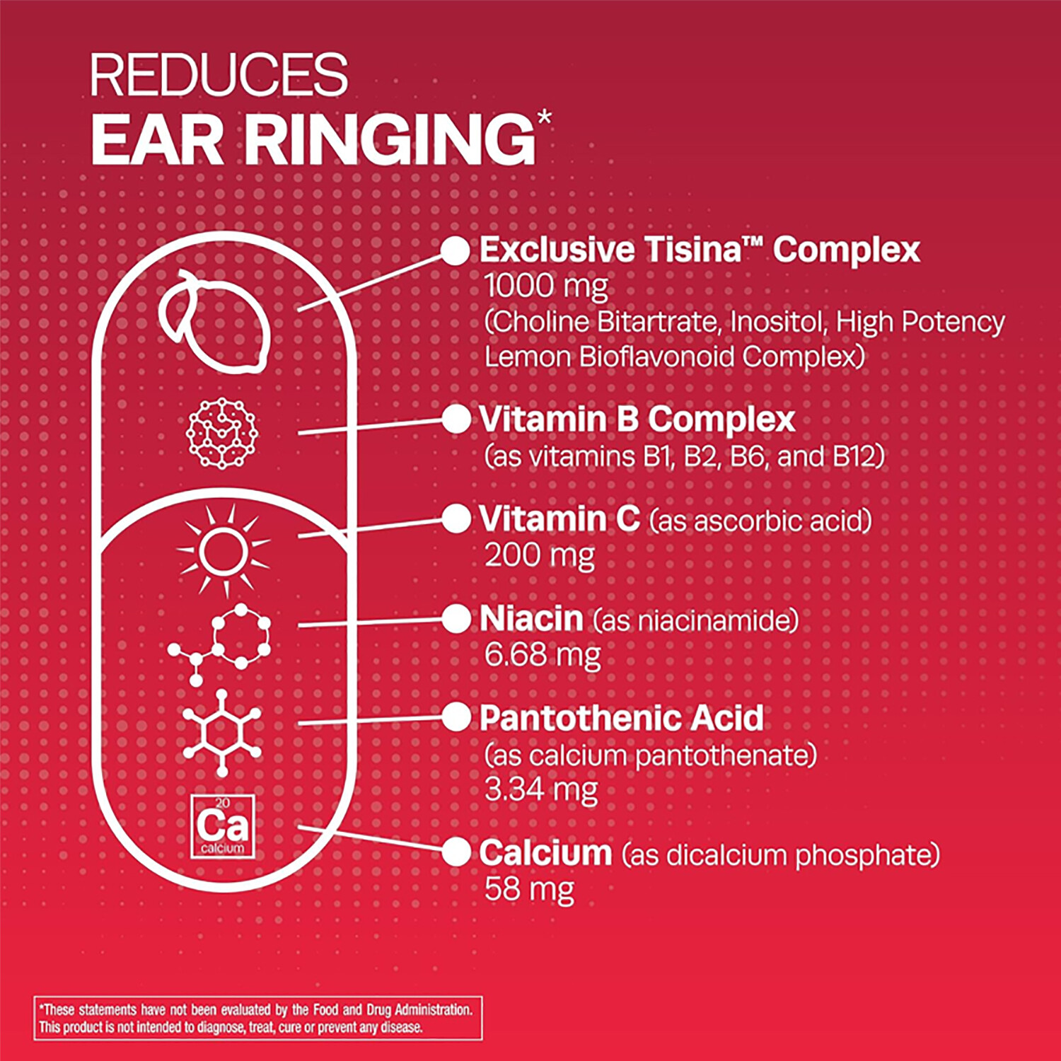 120pcs Flavonoids – Hearing Health,Boost Nervous System Health,Relieve Tinnitus
