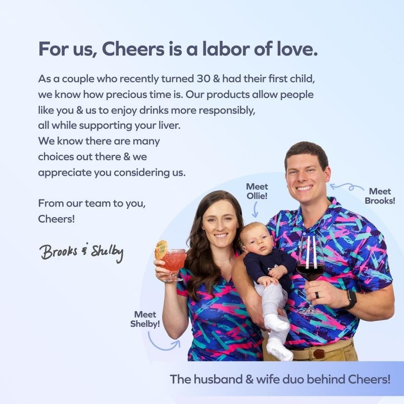 Cheers Restore | Formula with DHM + L-Cysteine | Feel Better after Drinking.