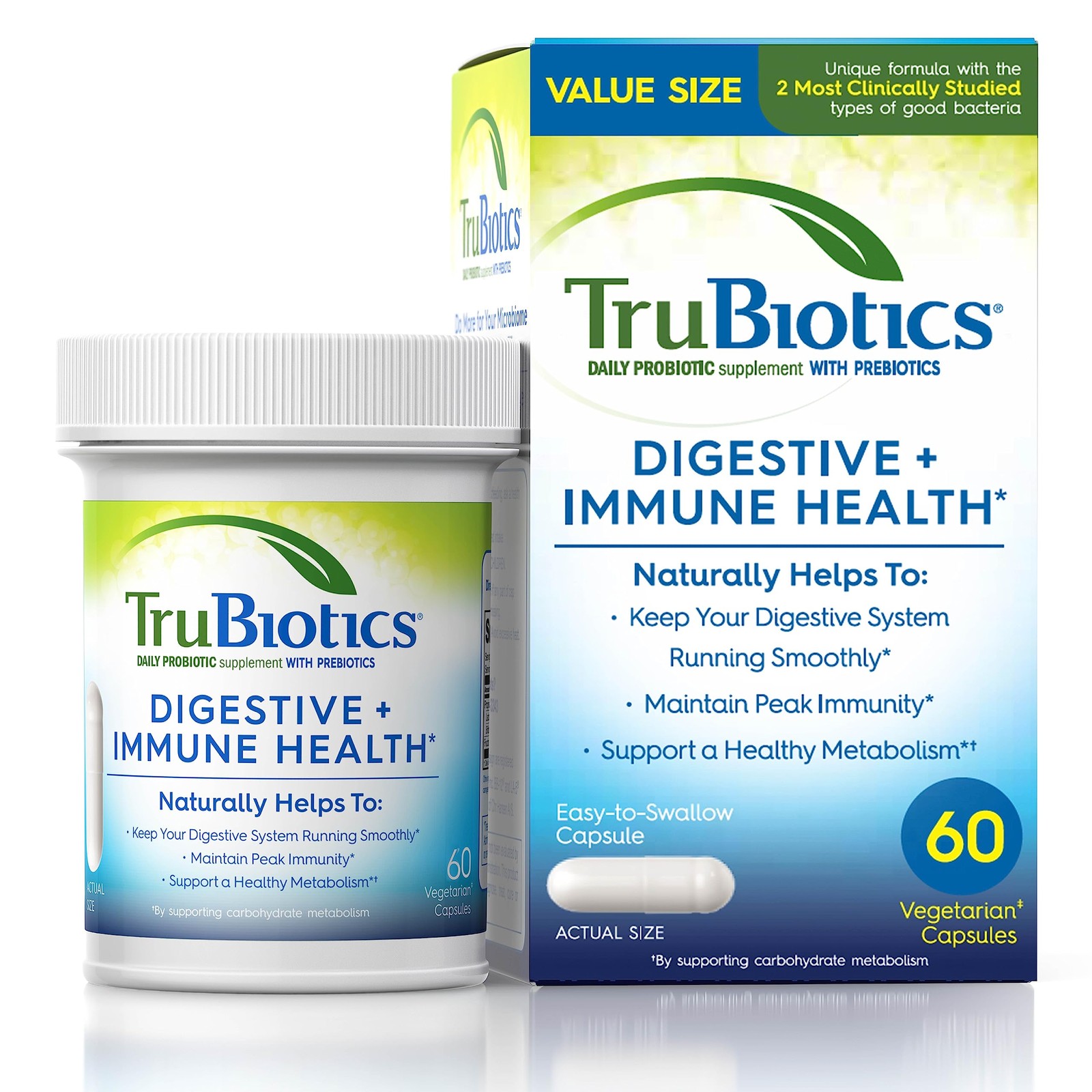 Probiotics for Digestive & Immune Health, Supports Regularity & Helps Relieve…