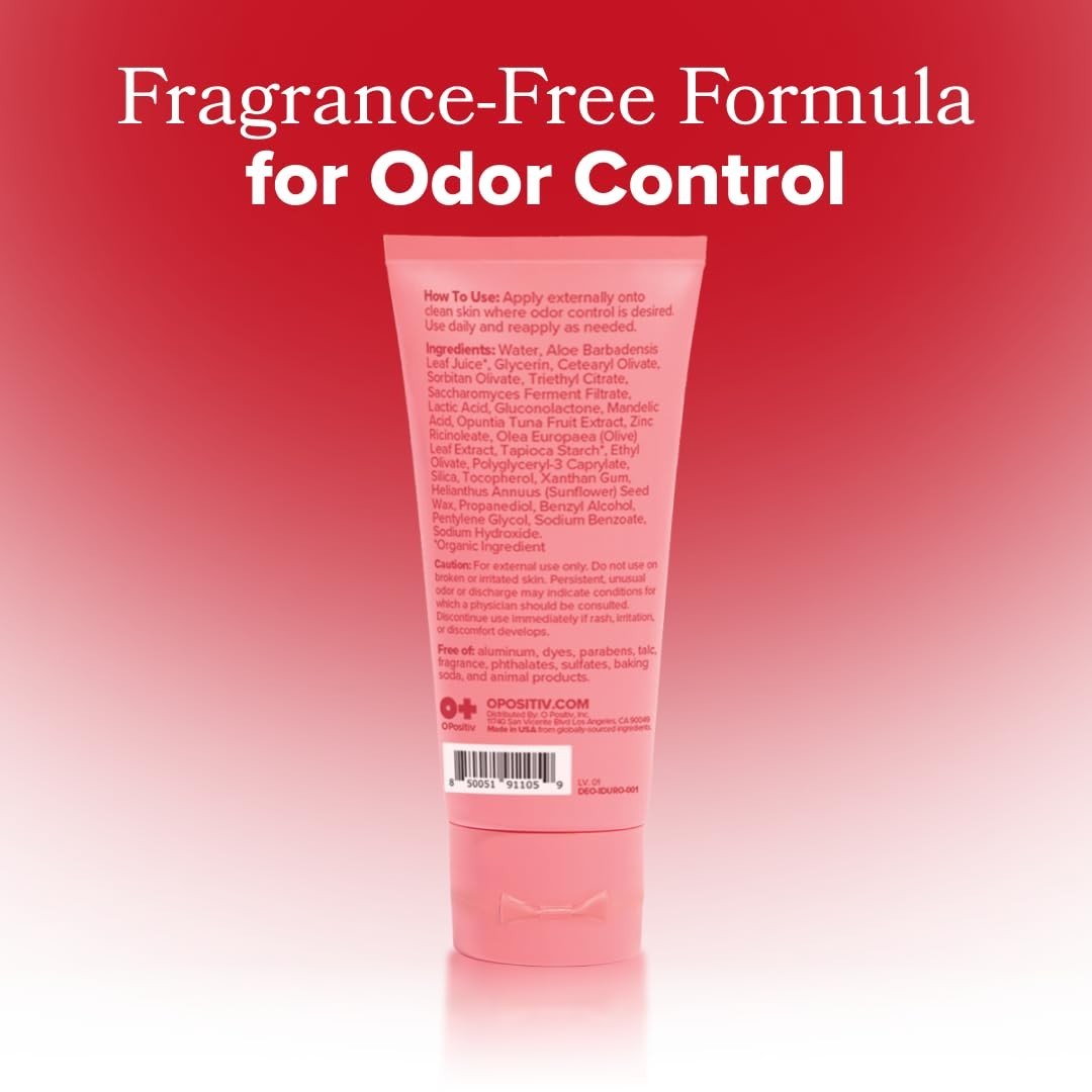 URO Intimate Whole Body Deodorant Cream ?C Dermatologist Tested, Hypoallergenic