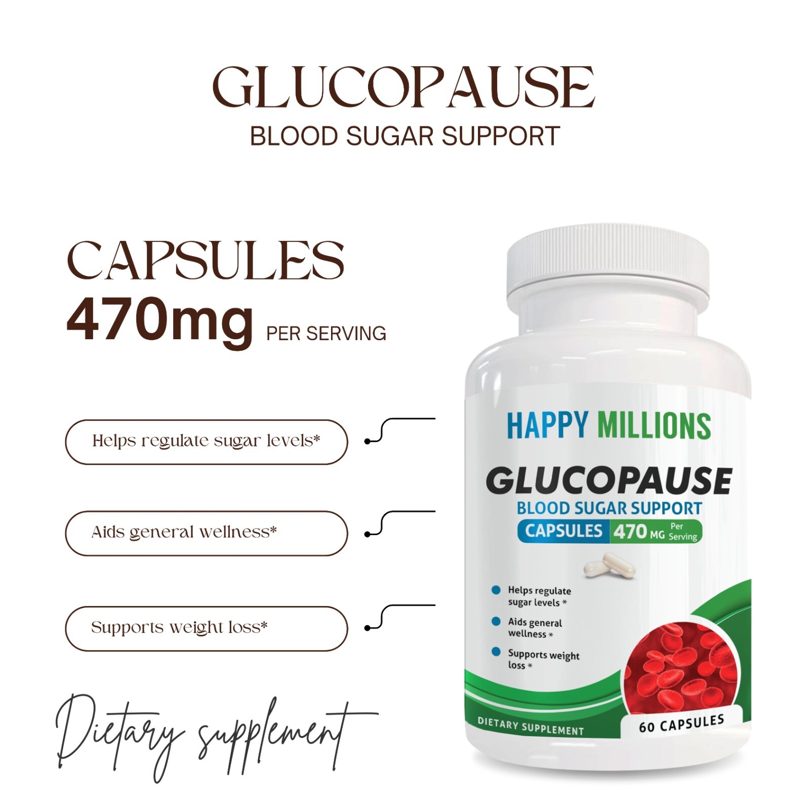 HAPPY MILLIONS GLUCOPAUSE