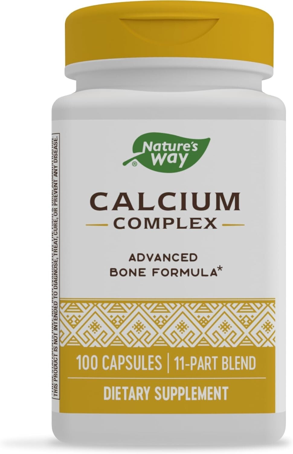 NEW Nature’s Way Calcium Complex Advanced Bone Formula 100 caps ex 10/2025