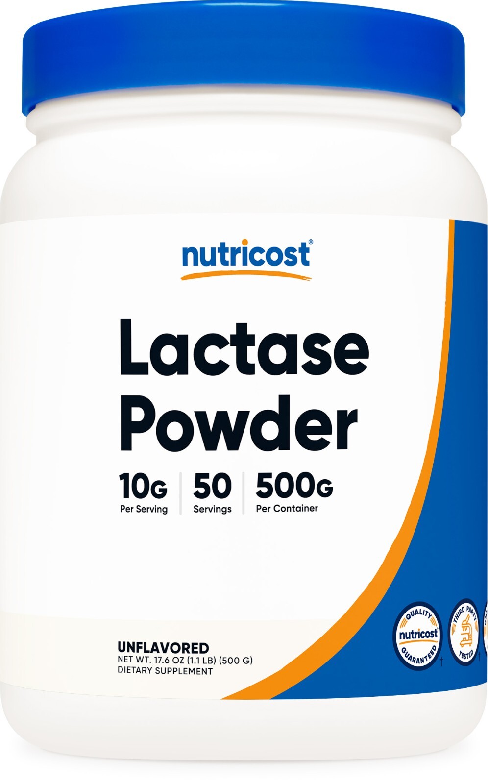 Nutricost High Quality Lactase Powder 500G – Non-GMO