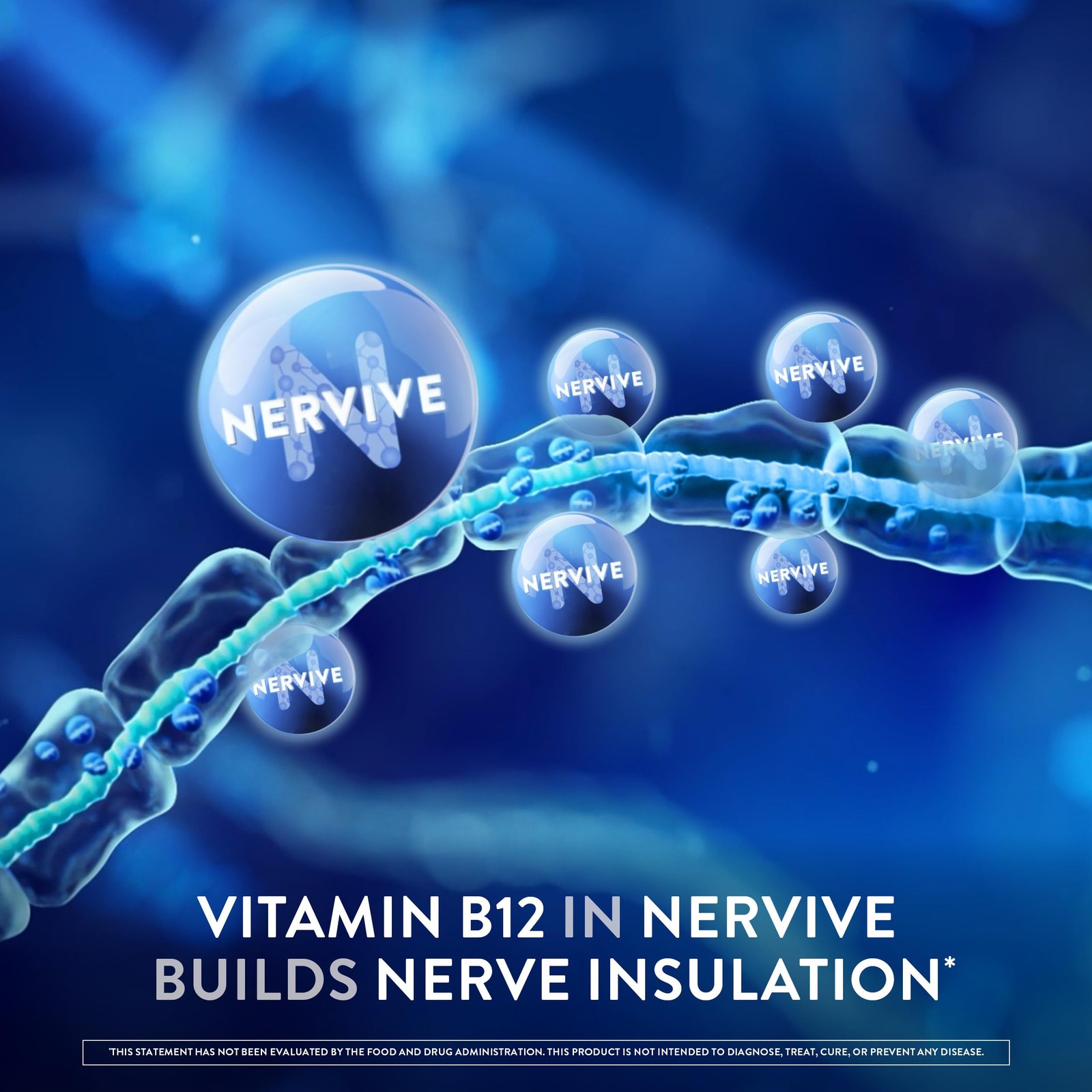 Nervive Nerve Health, Alpha Lipoic Acid, 30 Count (Pack of 1), No Color