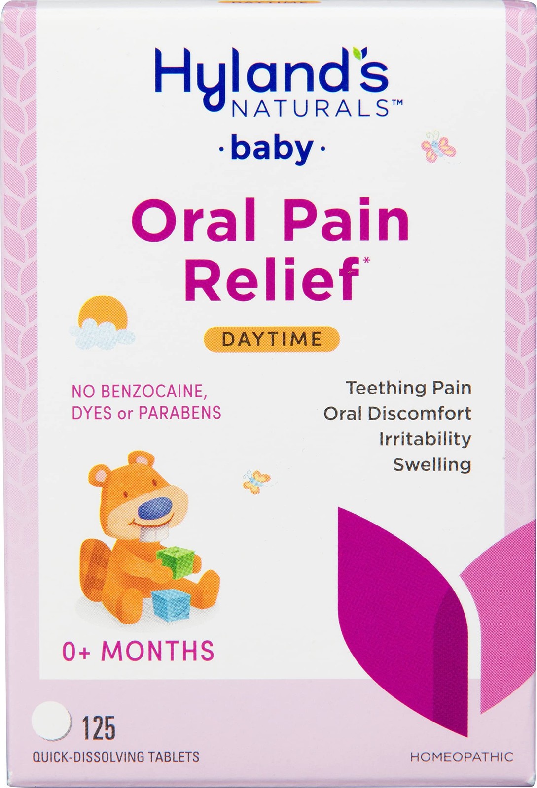 Hyland’s Baby Daytime Soothing Tablets with Chamomilla, Natural Relief of Ora…