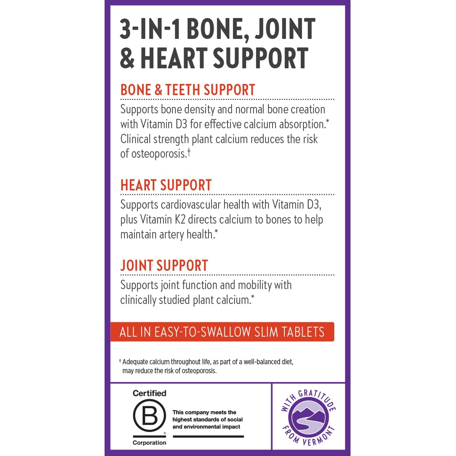 New Chapter Calcium Supplement – Bone Strength Plant-Based USDA Organic Calc…