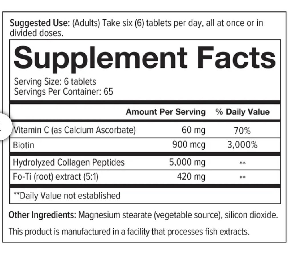 youtheory Mens Collagen Advanced Formula, 390 Tablets! Original- Free Shipping