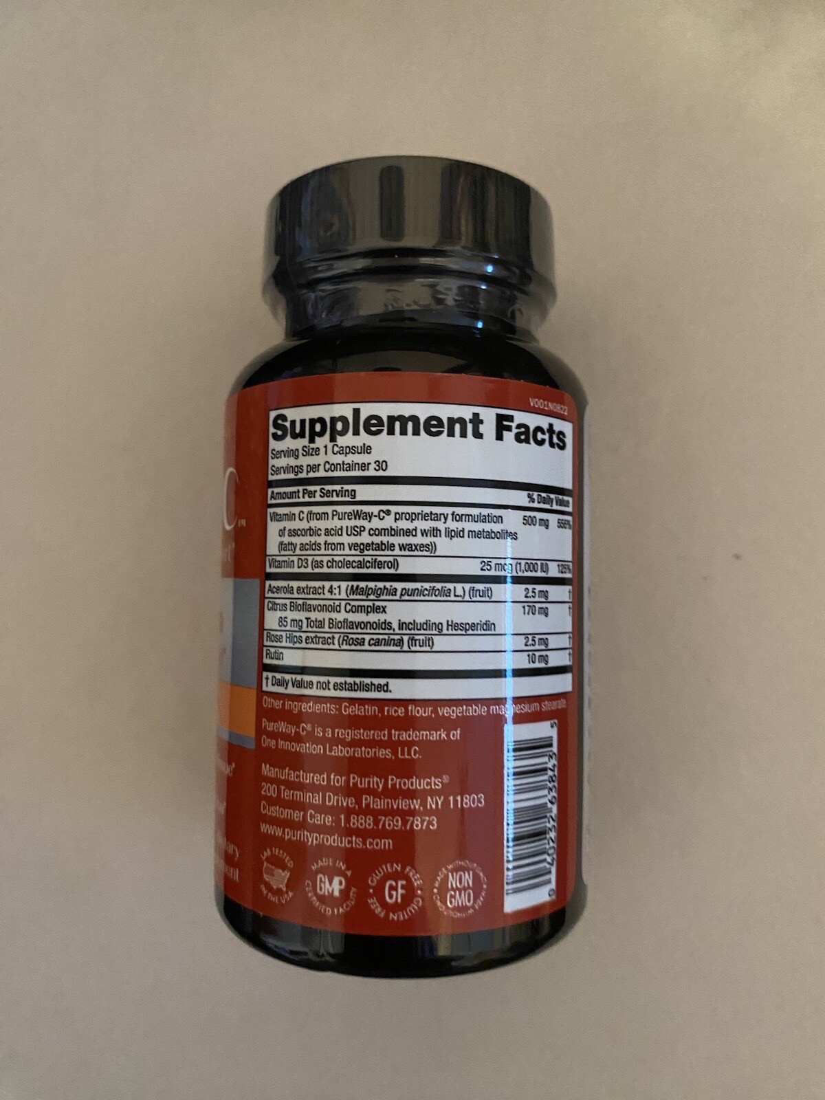 Purity Products My Vitamin C Collagen Boosting Support