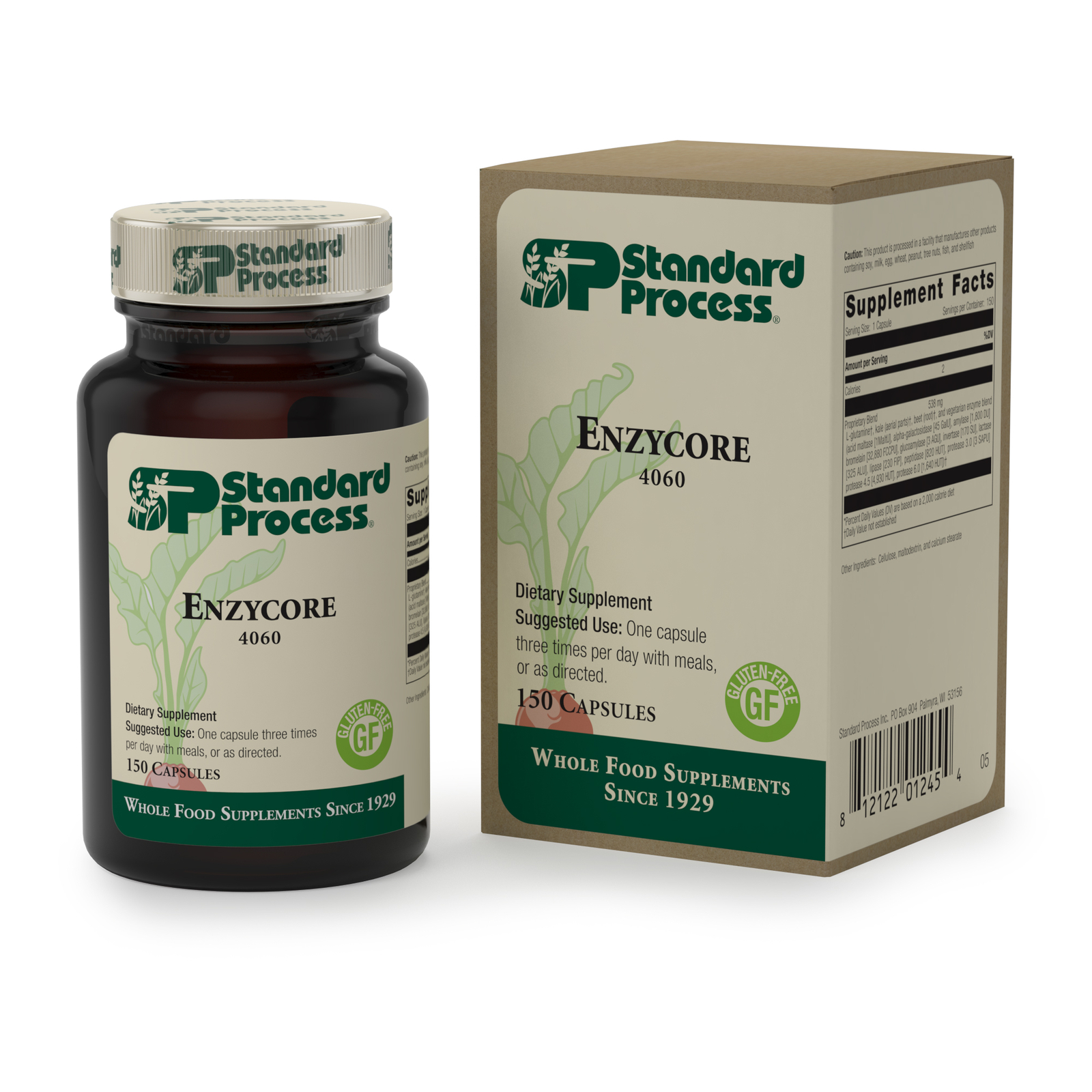 Standard Process – Enzycore – 150 Capsules