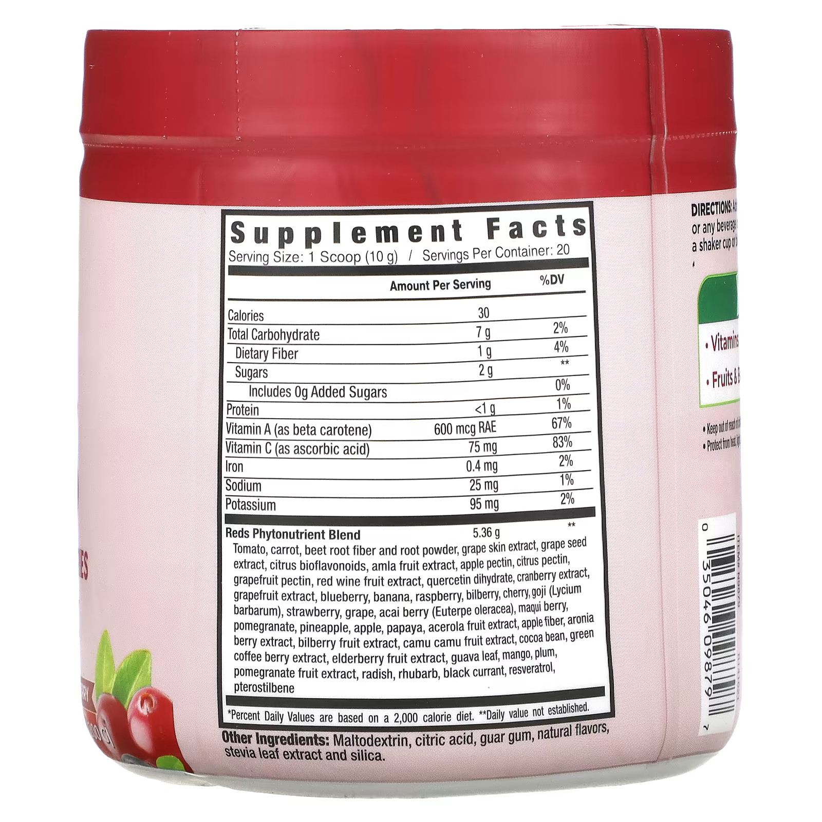 2 X Country Farms, Super Reds, Mixed Berry, 7.1 oz (200 g)