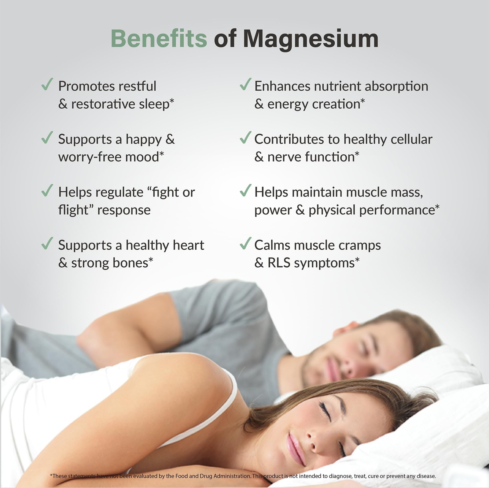 Organixx Magnesium 7 Supplement, Natural 60 Count (Pack of 3)