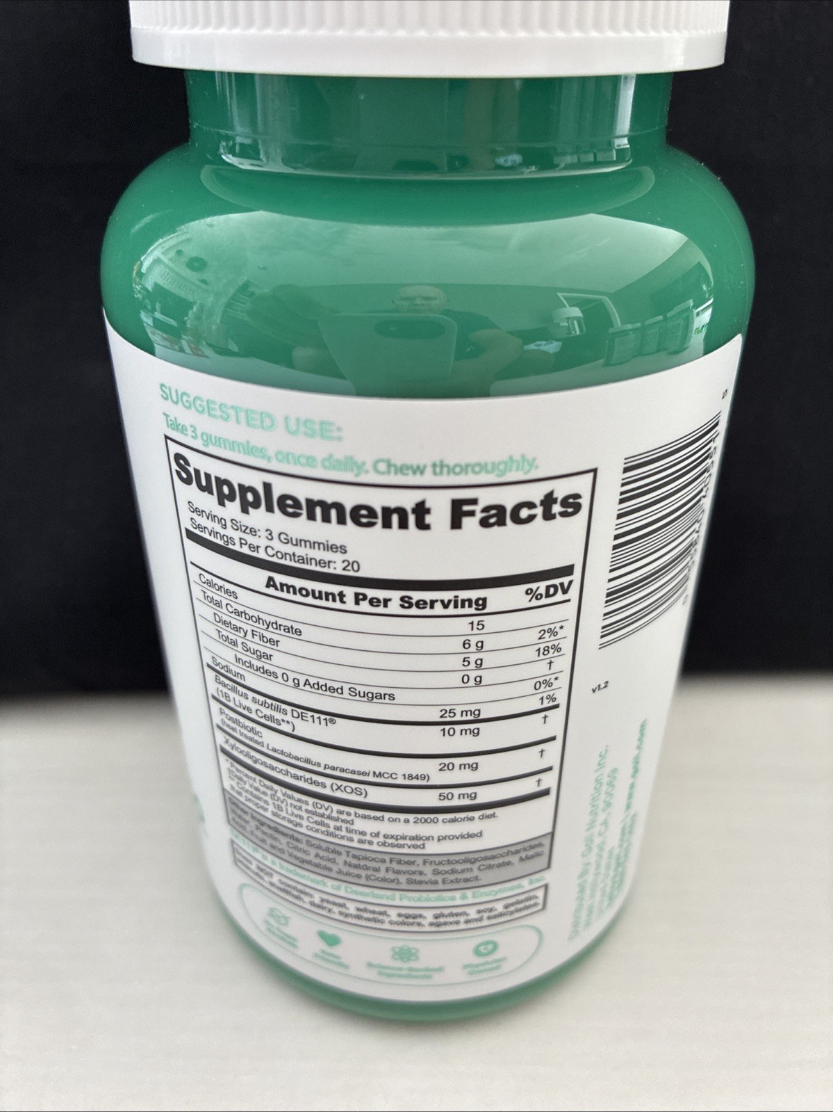 Goli Nutrition Zero Sugar Pre+Post+Probiotics Gummies 60ct Supplement New Sealed