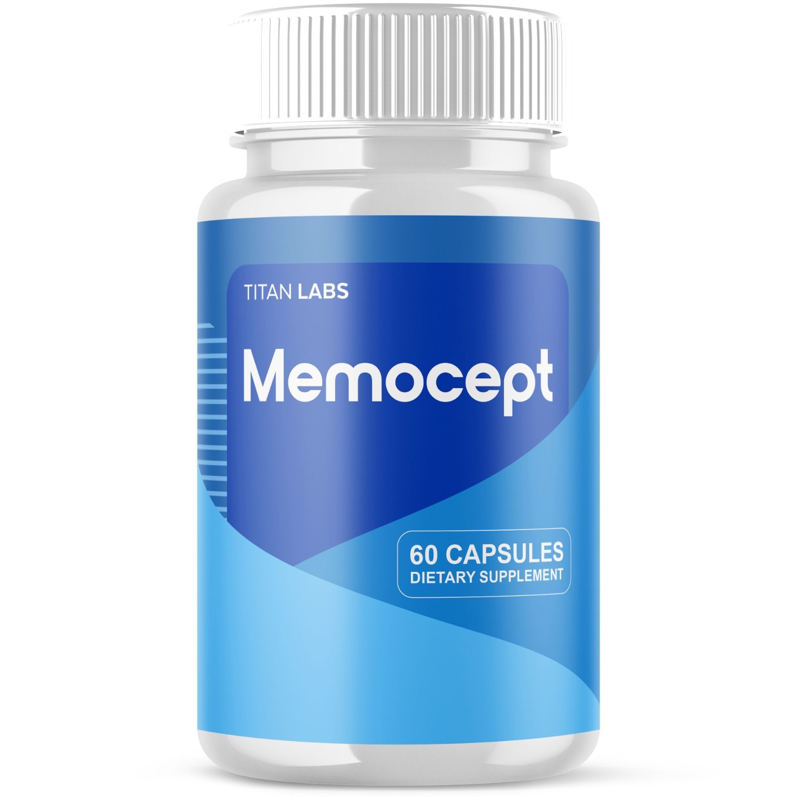 (1 Pack) Memocept Nootropic Natural Formula Brain Supplement Memo Cept 60 Caps
