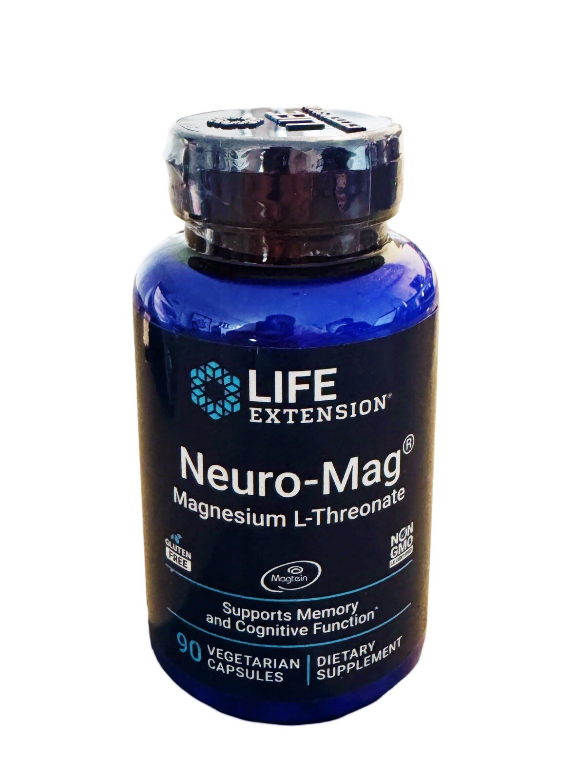 LIFE EXTENSION NEURO MAG MAGNESIUM L THREONATE FROM 2000 MG MAGTEIN 90CAPS NEW