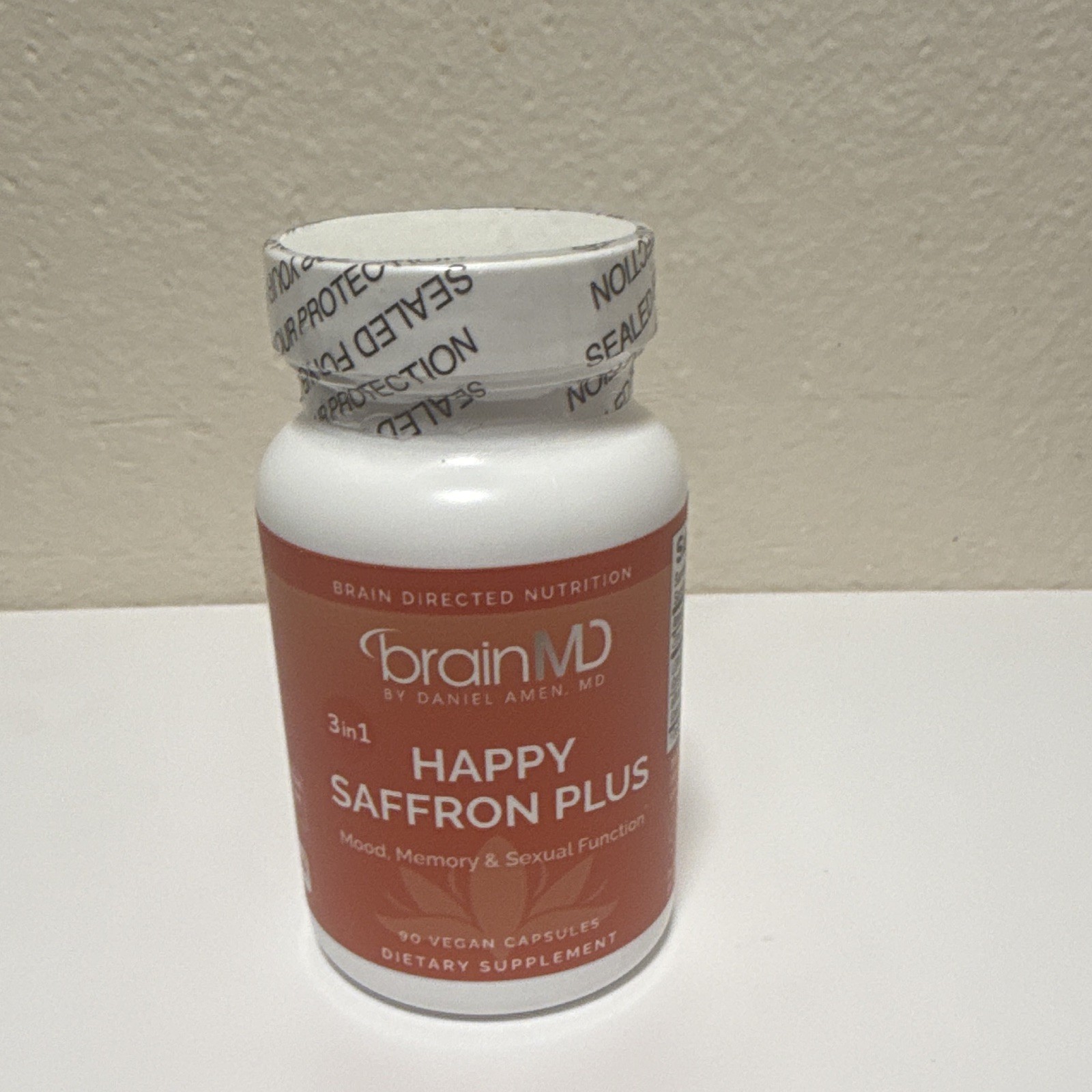 BrainMD Happy Saffron Plus Capsules 90ct Saffron Flower Extract