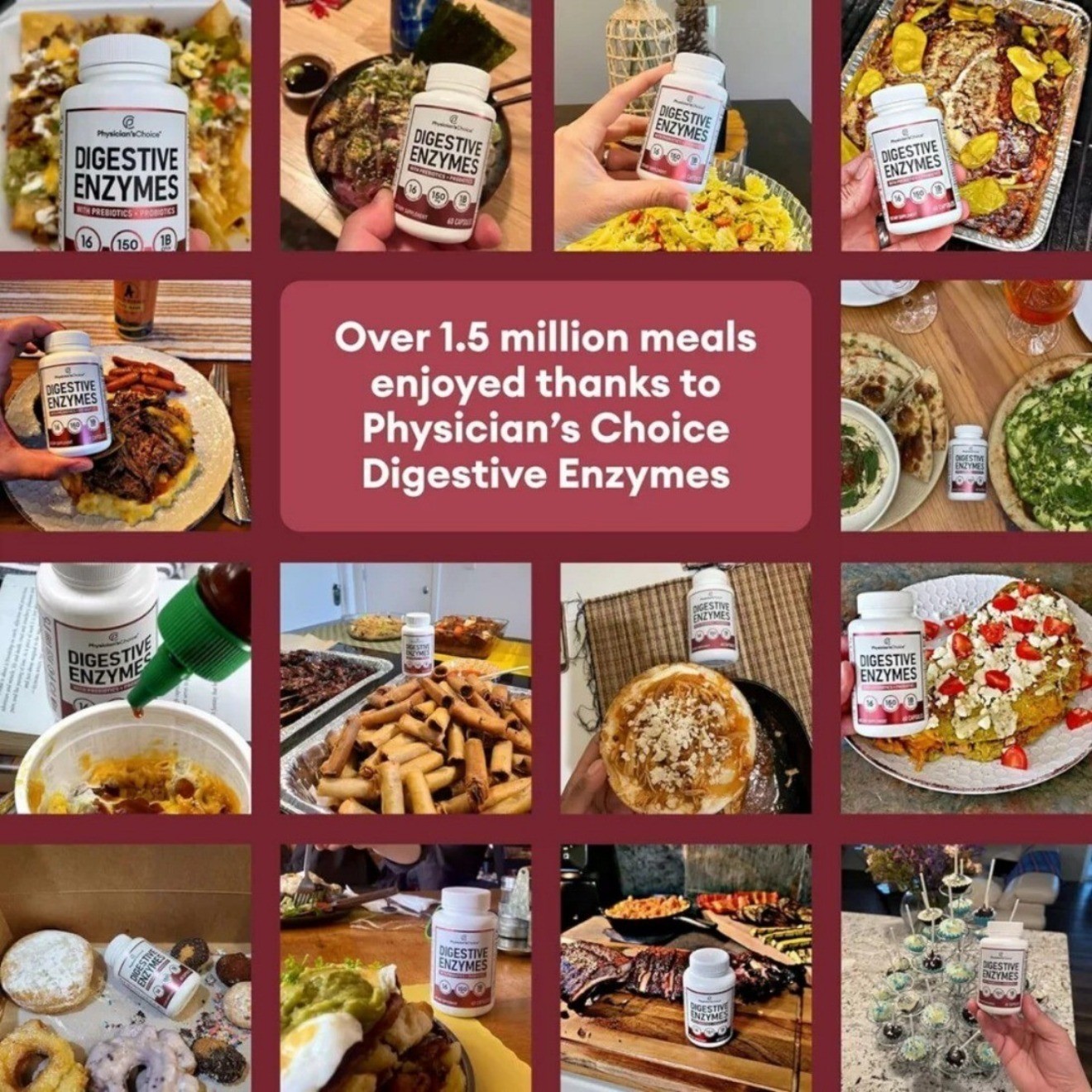 Digestive Enzymes – Multi Enzymes Bromelain Bio-Organic Premium