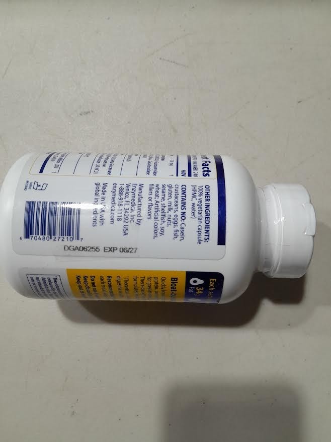 Enzymedica Digest Gold With ATPro 240 Caps Fresh Digestive Enzyme 06/2027+