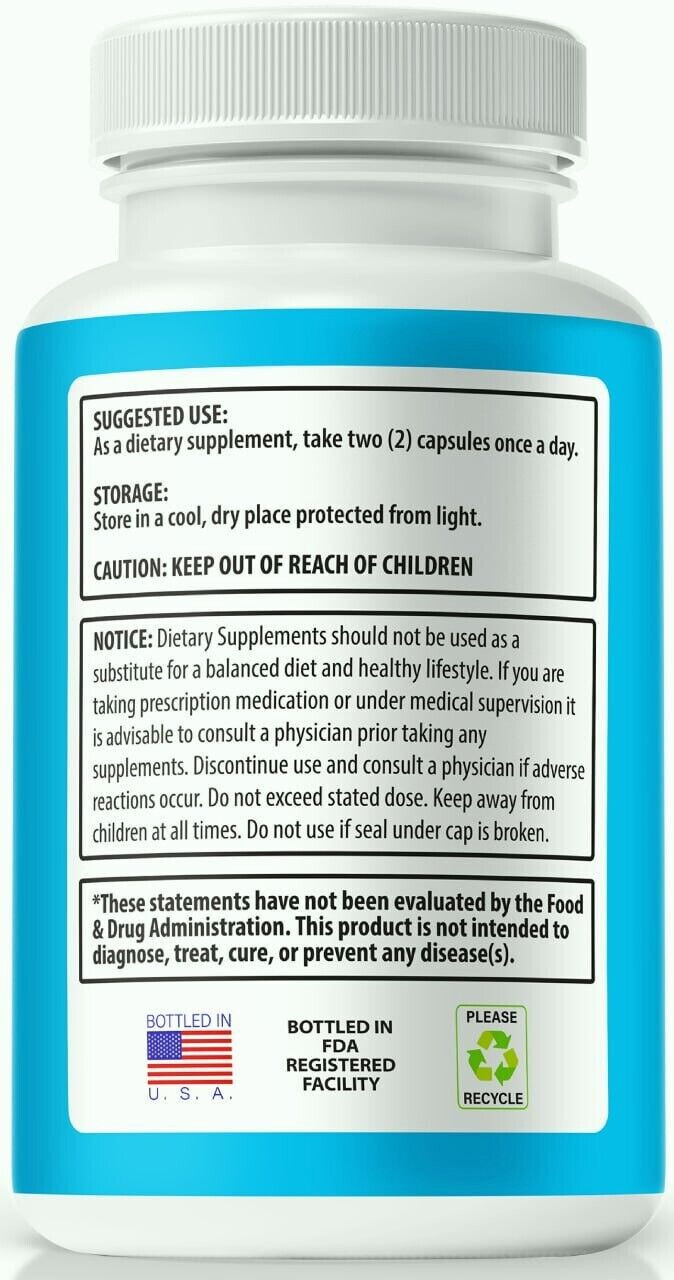 Nerve Fresh Premium Cognitive Pills for Nerve Health & Function (3 Bottle Pack)