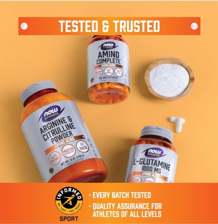 Now Foods Sports Amino Complete 120 Capsules Supplement New Sealed