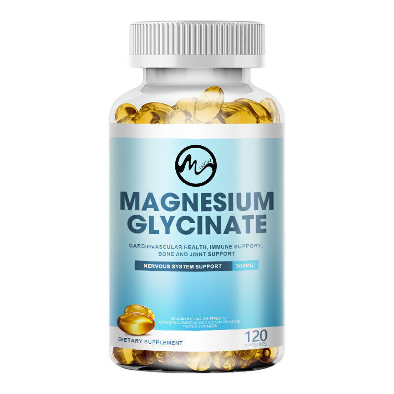 3Pack Magnesium Glycinate High Absorption,Improved Sleep,Stress & Anxiety Relief